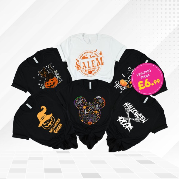 Halloween T shirt  Printing