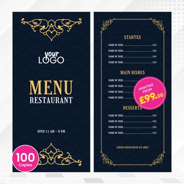 Menu Card