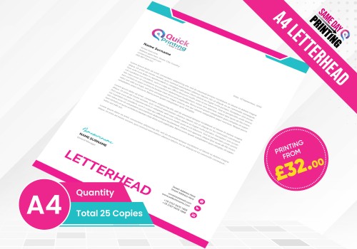 Custom A4 Letterhead