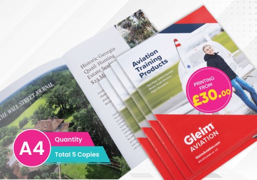 Stapled Booklets & Brochure