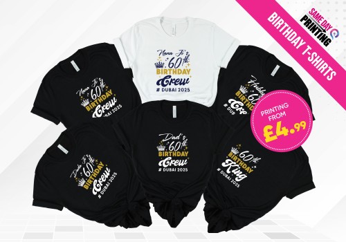 Birthday T shirt Printing