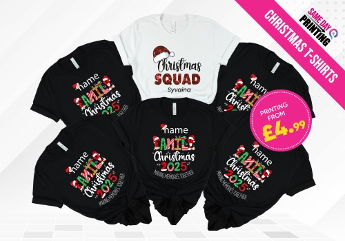 Christmas T shirt Printing