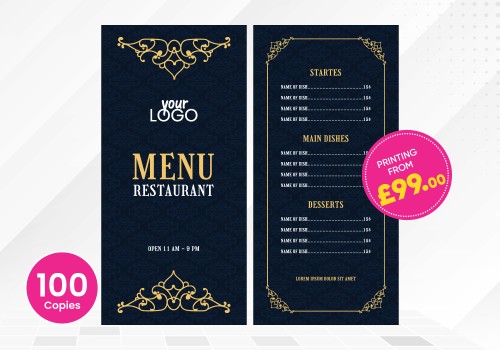 Menu Card